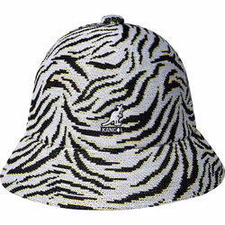 Kangol K3411, Hat, Bucket hat, White Zebra, Spring/Summer, TWN, Round crown