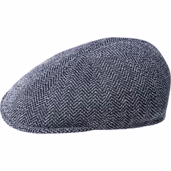 Kangol K4269HT, Head cap, Flat cap, Marled Navy, Autumn/Winter, VNM, Cotton