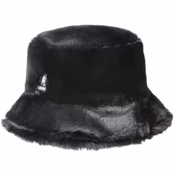 Kangol K4370, Hat, Bucket hat, Solid Black, Autumn/Winter, CHN, Flat crown