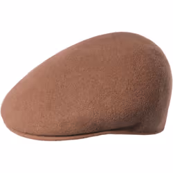 Kangol 0258BC, Head cap, Flat cap, Mahogany, Autumn/Winter, Flat crown, Wool felt