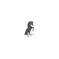 Papo Black Reared Up Horse Figure, Multicolor, oner Size