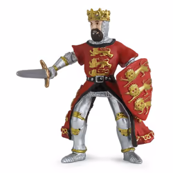 Papo -Hand-Painted - Figurine -Medieval-Fantasy -Red King Richard -39338 - Collectible - for Children - Suitable for Boys and ...