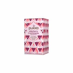 Pukka Herbs Elderberry & Echinacea Tea 20 sachet by Pukka Herbs