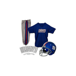 Franklin Sports New York Giants Kids Football Uniform Set - NFL Youth Football Costume for Boys & Girls - Set Includes Helmet  Jersey & Pants - Small