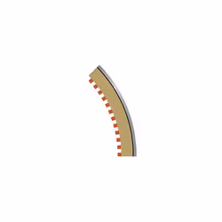 Scalextric C8228 Borders Tan Outer Radius - 45 Degrees