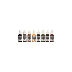Model Color Waffen SS Camouflage Acrylic Paint Set - Assorted Colours (Pack of 8)