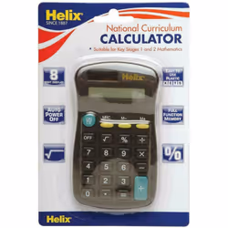 Helix National Curriculum RC1070 Basic Calculator