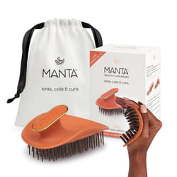 Kinks, Coils & Curls Curly Hair Brush - Anti Breakage Detangle Hair Brush For 3a to 4c, Afro Hair, Shower Detangler Hairbrush, Anti Static Wet & Dry