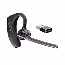 POLY Voyager 5200 UC Headset Wireless In-ear Office/Call center Bluetooth Black