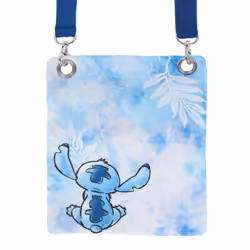 Disney Passport Bag Crossbody Travel Stitch Sitting