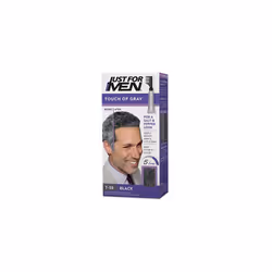 Just For Men Touch of Gray  Gray Hair Coloring for Men with Comb Applicator  Great for a Salt and Pepper Look - Black  T-55 ( ...
