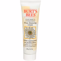 Burt's Bees Soap Bark & Chamomile Deep Cleansing Cream for Unisex  0.75 Ounce