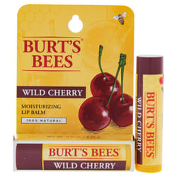Wild Cherry Moisturizing Lip Balm by Burts Bees for Unisex - 0.15 oz Lip Balm