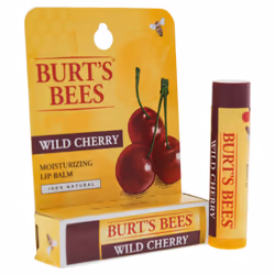 Wild Cherry Moisturizing Lip Balm by Burts Bees for Unisex - 0.15 oz Lip Balm