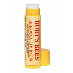 Burts Bees Beeswax Lip Balm With Vitamin E & Peppermint for Unisex 0.15 oz Lip Balm