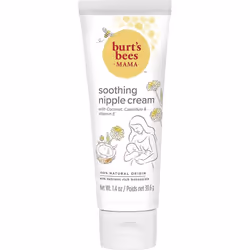Burt's BeesÂ® Mama Soothing Nipple Cream with Coconut, Calendula and Vitamin E, 100% Natural Origin, 1.4 Ounces