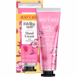 Burts Bees Wild Rose Berry Hand Cream 1 OZ