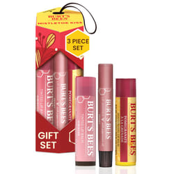 Moisturising Lip Balm, Tinted Lip Balm and Lip Shimmer, Mistletoe Kiss