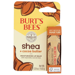 BURTS BEES Shea Cocoa Butter Lip Balm  0.34 OZ