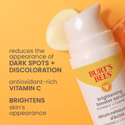 Burt's Bees Vitamin C Turmeric Face Serum  Mothers Day Gifts for Mom  Brightens Skin & Visibly Reduces Dark Spots  Fine Lines & Wrinkles  Naturally Hy