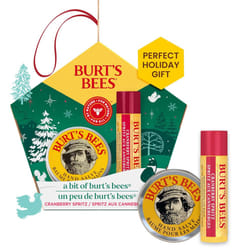Burts Bees Lip Balm and Hand Salve Gift Set A Bit of Burts Bees Cranberry Spritz 1 Gift Set 015 oz03 oz