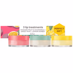 Burts Bees Lip Mask Set Overnight Intensive Treatment Revives  Nourishes for All Day Hydration Passion Fruit  Chamomile Sweet ...