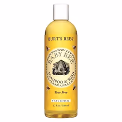 Burt's Bees Baby Bee Shampoo And Wash Tear Free, 350 ml, 2-in-1 Hair & Body, Kids, Moisturizing, Smoothing, Softening, Bottle ...