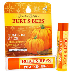 Burt's Bees Lip Balm Blister  Pumpkin Spice  0.15 Ounce