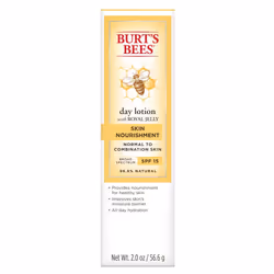 Burt's Bees Skin Nourishment Day Lotion with SPF 15 for Normal to Combination Skin  2 Oz (Package May Vary)