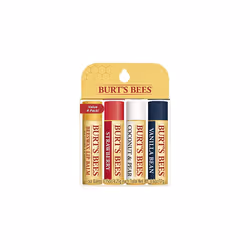 Burt's Bees Balms 100 Percent Natural Gift Set, Pack of 4