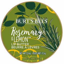 Burts Bees Rosemary and Lemon Lip Butter Unisex Lip Balm 04 oz