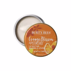 Burt's Bees 100% Natural Lip Butter, Orange Blossom & Pistachio, 1 Ct
