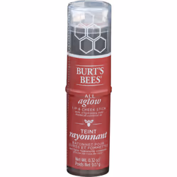 BURTS BEES Peony Pool All Aglow Lip & Cheek Stick  0.32 OZ