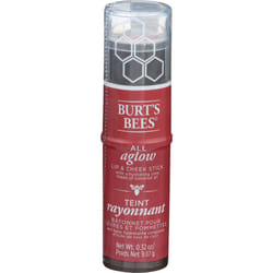 BURTS BEES Peony Pool All Aglow Lip & Cheek Stick  0.32 OZ