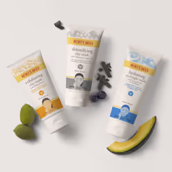 Burt's Bees Exfoliating Clay Mask for Unisex  2.5 Ounce