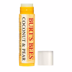 Burt's Bees 100% Natural Moisturizing Lip Balm Coconut & Pear with Beeswax & Fruit Extracts - 4 Tubes