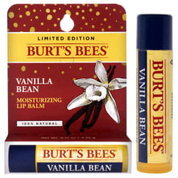 Burts Bees Moisturizing Lip Balm -Vanilla Bean For Unisex 0.15 oz Lip Balm (Limited Edition)
