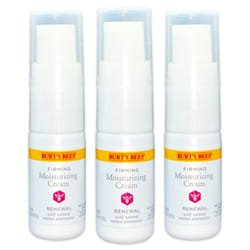 Burt's Bees Renewal Firming Moisturizing Cream  3-Pack (0.35 oz Each)  Hydrating Daily Moisturizer Facial Cream with Bakuchiol Natural Retinol Alterna