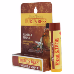 Burts Bees Vanilla Maple Moisturizing Lip Balm Blister For Unisex 0.15 oz Lip Balm