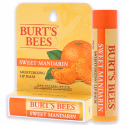 Burts Bees Sweet Mandarin Moisturizing Lip Balm for Unisex 0.15 oz Lip Balm