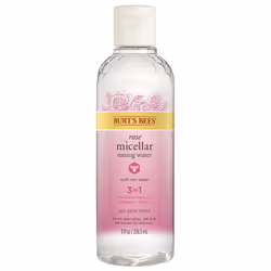 Burt's Bees Micellar Facial Cleansing Water with Rose Water, 8 Oz (Package May Vary)