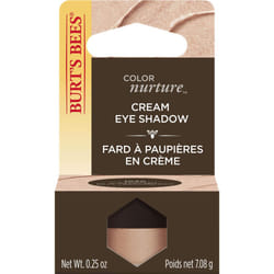 Burt's Bees Color Nurture Cream Eye Shadow With Buildable Color To Achieve Desired Intensity  Caramel Buttercream 0.25 Ounce