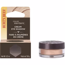 Burt's Bees Color Nurture Cream Eye Shadow With Buildable Color To Achieve Desired Intensity  Caramel Buttercream 0.25 Ounce