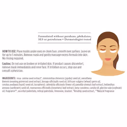 Burt's Bees Single Use Mask  Rejuvenating Eye