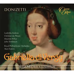 Warner Music Opera Rara - Gabriella di Vergy, 2CD, Classic, CD, Opera Rara, Physical media, Adult, 2 discs