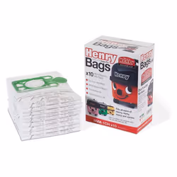 Numatic 604015 NVM1CH Henry Hetty Hoover Vacuum Cleaner Accessory Dust Bags 604.015 (Pack of 10)