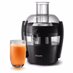 Philips HR1832/01 Viva Collection Compact Juicer, 1.5 Litre, 500 Watt - Black