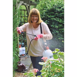 SPEAR & JACKSON 5LPAPS Pump Action Pressure Sprayer, 5 L, Blue, 5 Litre