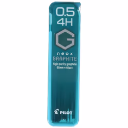 Pilot Mechanical Pencil Lead Neox Graphite 0.5mm 4H 40 Leads (HRF5G-20-4H)