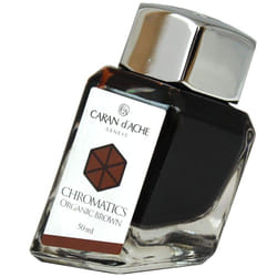 Caran d'Ache 50ml Chromatics Ink Bottle - Organic Brown